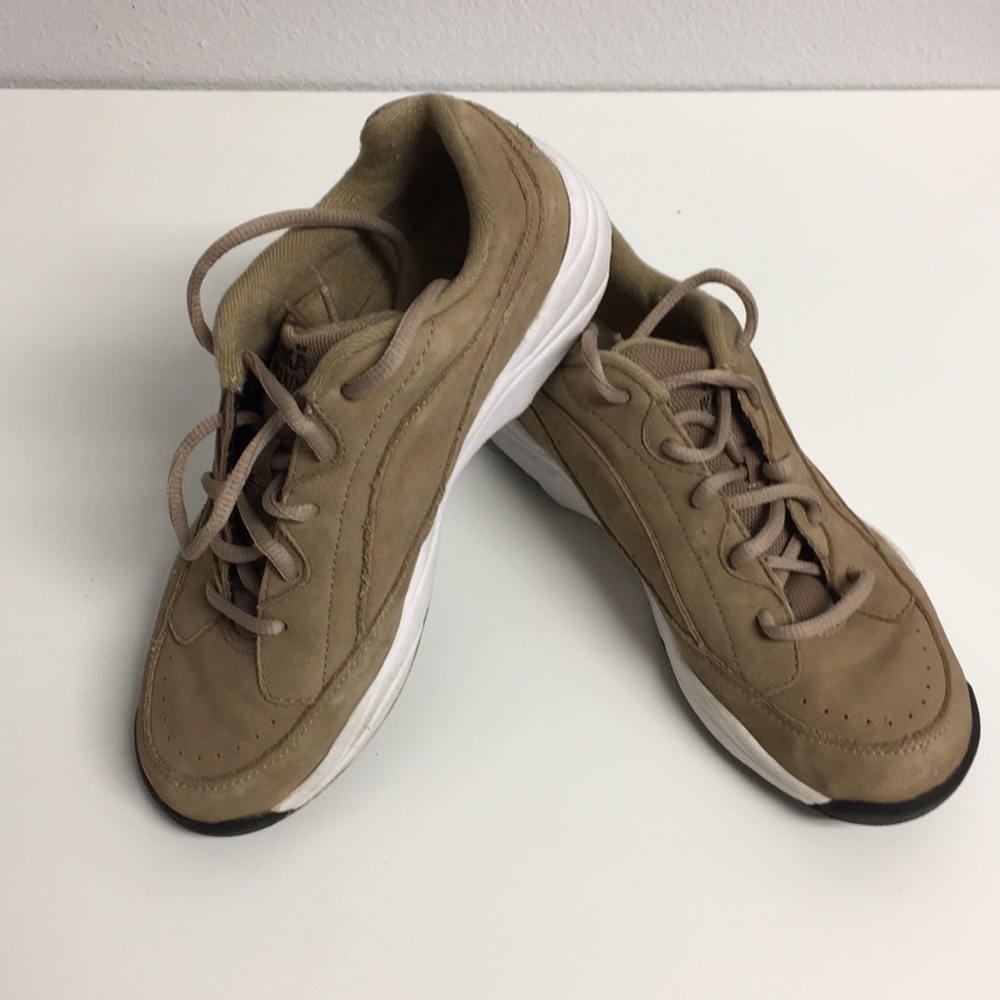 Ryka Nitracel Tan/White Sneakers Womens Size 6.5M
